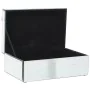 Guarda-Joias Alexandra House Living Cinzento Cristal Espelho 22 x 9 x 14 cm de Alexandra House Living, Caixas - Ref: D1625417...