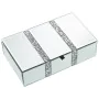 Jewelry box Alexandra House Living Grey Crystal Mirror 21 x 6 x 13 cm by Alexandra House Living, Boxes - Ref: D1625418, Price...