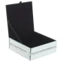 Caja-Joyero Alexandra House Living Gris Cristal Espejo 15 x 6 x 15 cm de Alexandra House Living, Cajas - Ref: D1625419, Preci...