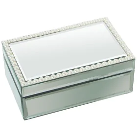 Boîte à bijoux Alexandra House Living Transparent Verre Miroir 21 x 9 x 13 cm de Alexandra House Living, Boîtes - Réf : D1625...