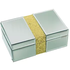 Caja-Joyero Alexandra House Living Transparente Cristal Espejo 21 x 9 x 13 cm de Alexandra House Living, Cajas - Ref: D162542...