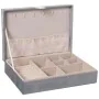 Caja-Joyero Alexandra House Living Gris Textil 28 x 7 x 20 cm de Alexandra House Living, Cajas - Ref: D1625432, Precio: 23,84...