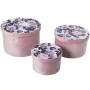 Set di Scatole Decorative Alexandra House Living Rosa Tessile 3 Pezzi di Alexandra House Living, Scatole decorative - Rif: D1...