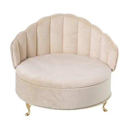 Jewelry box Alexandra House Living Cream Textile 17 x 15 x 17 cm Armchair by Alexandra House Living, Boxes - Ref: D1625446, P...