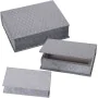 Set of decorative boxes Alexandra House Living Grey Textile 3 Pieces by Alexandra House Living, Boxes - Ref: D1625448, Price:...