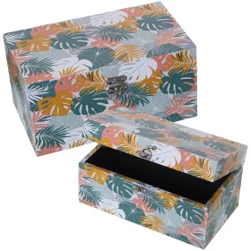 Juego de Cajas Decorativas Alexandra House Living Multicolor Madera 2 Piezas de Alexandra House Living, Cajas - Ref: D1625461...