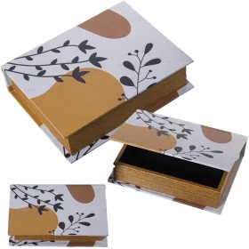 Juego de Cajas Decorativas Alexandra House Living Multicolor Madera 3 Piezas de Alexandra House Living, Cajas - Ref: D1625466...