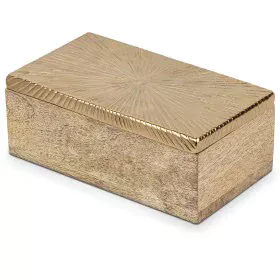 Decorative box Alexandra House Living Multicolour Wood 21 x 6 x 12 cm by Alexandra House Living, Boxes - Ref: D1625476, Price...