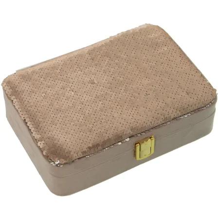 Caja-Joyero Alexandra House Living Rosa Textil 21 x 6 x 15 cm de Alexandra House Living, Cajas - Ref: D1625494, Precio: 17,28...