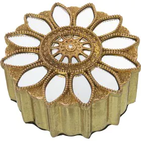 Decorative box Alexandra House Living Gold Plastic 19 x 8 x 19 cm by Alexandra House Living, Boxes - Ref: D1625496, Price: 42...