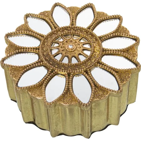 Decorative box Alexandra House Living Gold Plastic 19 x 8 x 19 cm by Alexandra House Living, Boxes - Ref: D1625496, Price: 45...