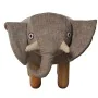 Pouffe Alexandra House Living Brown Wood Elephant 50 x 32 x 29 cm by Alexandra House Living, Footstools - Ref: D1625518, Pric...