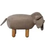 Pouffe Alexandra House Living Brown Wood Elephant 50 x 32 x 29 cm by Alexandra House Living, Footstools - Ref: D1625518, Pric...