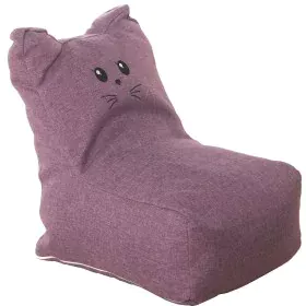 Puff Alexandra House Living Violeta Plástico Gato 43 x 52 x 50 cm de Alexandra House Living, Puffs - Ref: D1625520, Precio: 6...