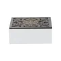 Juego de Cajas Decorativas Alexandra House Living Blanco Negro Madera 2 Piezas de Alexandra House Living, Cajas - Ref: D16255...