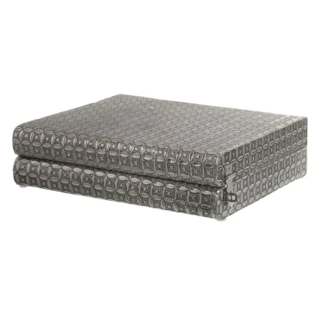 Boîte à bijoux Alexandra House Living Argenté Métal 27 x 7 x 21 cm de Alexandra House Living, Boîtes - Réf : D1625552, Prix :...