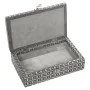 Box-Schmuckkästchen Alexandra House Living Silberfarben Metall 20 x 6 x 13 cm von Alexandra House Living, Schmuckkästen - Ref...