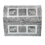 Caja-Joyero Alexandra House Living Plateado Metal 25 x 18 x 15 cm de Alexandra House Living, Cajas - Ref: D1625567, Precio: 2...