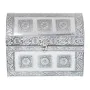 Box-Schmuckkästchen Alexandra House Living Silberfarben Metall 25 x 18 x 15 cm von Alexandra House Living, Schmuckkästen - Re...