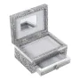 Box-Schmuckkästchen Alexandra House Living Silberfarben Metall 18 x 9 x 13 cm von Alexandra House Living, Schmuckkästen - Ref...