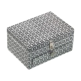 Jewelry box Alexandra House Living Silver Metal 18 x 9 x 13 cm by Alexandra House Living, Boxes - Ref: D1625579, Price: 18,89...