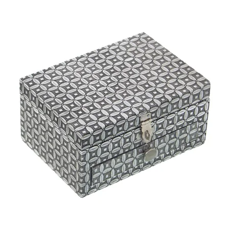 Caja-Joyero Alexandra House Living Plateado Metal 18 x 9 x 13 cm de Alexandra House Living, Cajas - Ref: D1625579, Precio: 20...