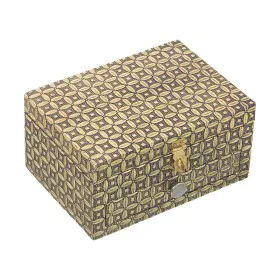 Box-Schmuckkästchen Alexandra House Living Gold Metall 18 x 9 x 13 cm von Alexandra House Living, Schmuckkästen - Ref: D16255...