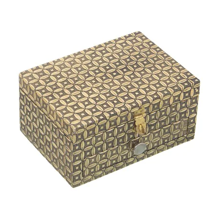 Caja-Joyero Alexandra House Living Dorado Metal 18 x 9 x 13 cm de Alexandra House Living, Cajas - Ref: D1625580, Precio: 18,8...