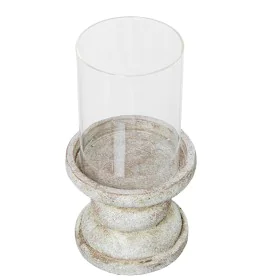 Candleholder Alexandra House Living White Ceramic 14 x 26 x 14 cm 14 x 26 cm by Alexandra House Living, Candelabras and candl...