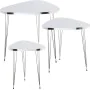 Jeu de 3 tables Alexandra House Living Argenté Bois de Alexandra House Living, Tables - Réf : D1627386, Prix : 77,95 €, Remis...