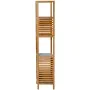 Badezimmerregal Alexandra House Living Braun Holz 30 x 155 x 30 cm von Alexandra House Living, Badezimmerablagen und-regale -...