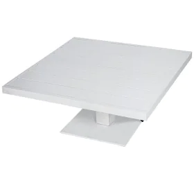 Table Alexandra House Living White 101 x 101 cm Adjustable by Alexandra House Living, Dining Tables - Ref: D1627406, Price: 7...