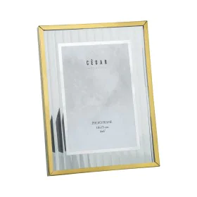 Photo frame Alexandra House Living Golden Crystal 15 x 20 x 2 cm by Alexandra House Living, Table and wall frames - Ref: D162...