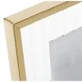 Cornice Portafoto Alexandra House Living Dorato Cristallo 15 x 20 x 2 cm di Alexandra House Living, Cornici da parete e da ta...