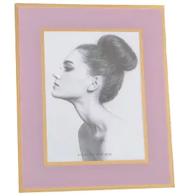 Photo frame Alexandra House Living Pink Crystal 23 x 1 x 28 cm by Alexandra House Living, Table and wall frames - Ref: D16292...