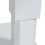 Table Alexandra House Living Blanc 101 x 101 cm Réglable de Alexandra House Living, Tables de jardin - Réf : D1627406, Prix :...