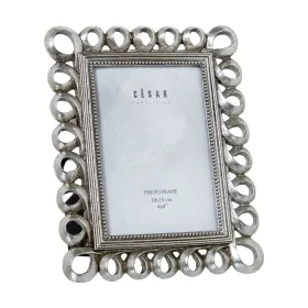 Photo frame Alexandra House Living Silver Plastic 17 x 1 x 22 cm by Alexandra House Living, Table and wall frames - Ref: D162...