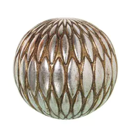 Decorative bauble Alexandra House Living Silver Resin Plastic 9 x 9 x 9 cm by Alexandra House Living, Ornaments - Ref: D16293...