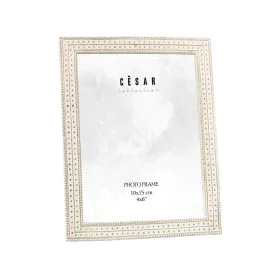 Photo frame Alexandra House Living White Plastic 13 x 1 x 18 cm by Alexandra House Living, Table and wall frames - Ref: D1629...