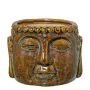 Planter Alexandra House Living Brown Ceramic Buddha 15 x 11 x 14 cm by Alexandra House Living, Cachepots - Ref: D1629408, Pri...