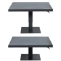 Table Alexandra House Living Anthracite 101 x 101 cm Réglable de Alexandra House Living, Tables de jardin - Réf : D1627407, P...