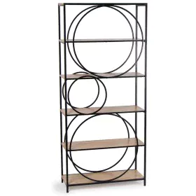 Shelves Alexandra House Living Brown Black Metal 80 x 180 x 33 cm by Alexandra House Living, Standing Shelf Units - Ref: D163...