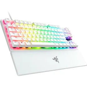 Keyboard Razer Huntsman V3 Pro White Spanish Qwerty by Razer, Keyboards - Ref: M0323203, Price: 316,43 €, Discount: %