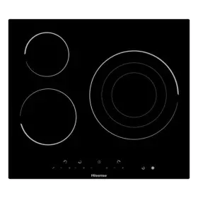 Plaques Vitro-Céramiques Hisense 1 60 cm Noir 60 cm 5700 W de Hisense, Plaques - Réf : S0426051, Prix : 158,90 €, Remise : %