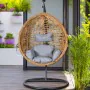 Fauteuil de jardin suspendu Alexandra House Living Noir 117 x 106 x 198 cm de Alexandra House Living, Fauteuils - Réf : D1627...