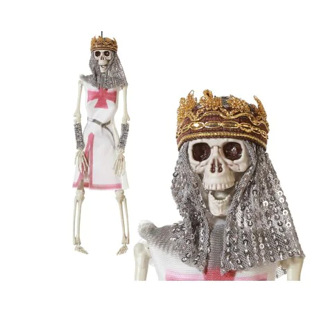 Decoración para Halloween Rey Medieval Esqueleto 40 cm de BigBuy Home, Halloween - Ref: S1135616, Precio: 7,05 €, Descuento: %