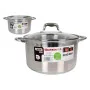 Pan Quttin 139513 10 L Steel (2 Units) (ø 28 x 16,5 cm) by Quttin, Casserole pans - Ref: S2226646, Price: 55,59 €, Discount: %