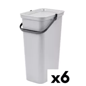 Poubelle recyclage Tontarelli Moda 24 L Blanc (6 Unités) de Tontarelli, Ordures et recyclage - Réf : S2228295, Prix : 62,92 €...