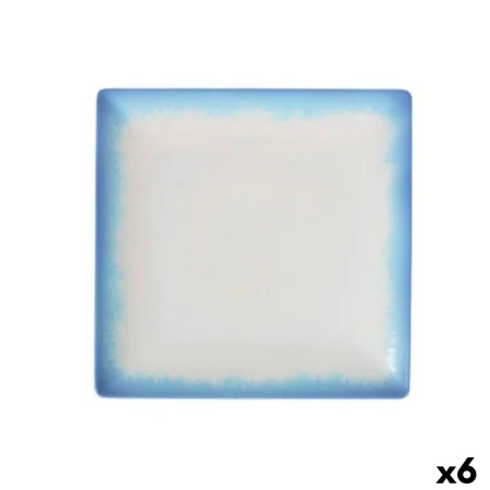 Flat Plate La Mediterránea Ibiza 24 x 24 x 2 cm (6 Units) by La Mediterránea, Plates and dishes - Ref: S2228739, Price: 12,71...