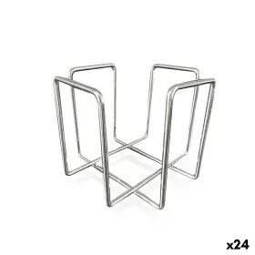 Napkin holder Quttin 11,8 x 11,8 x 9,5 cm (24 Units) Chromed by Quttin, Shelves and supports - Ref: S2229885, Price: 39,39 €,...